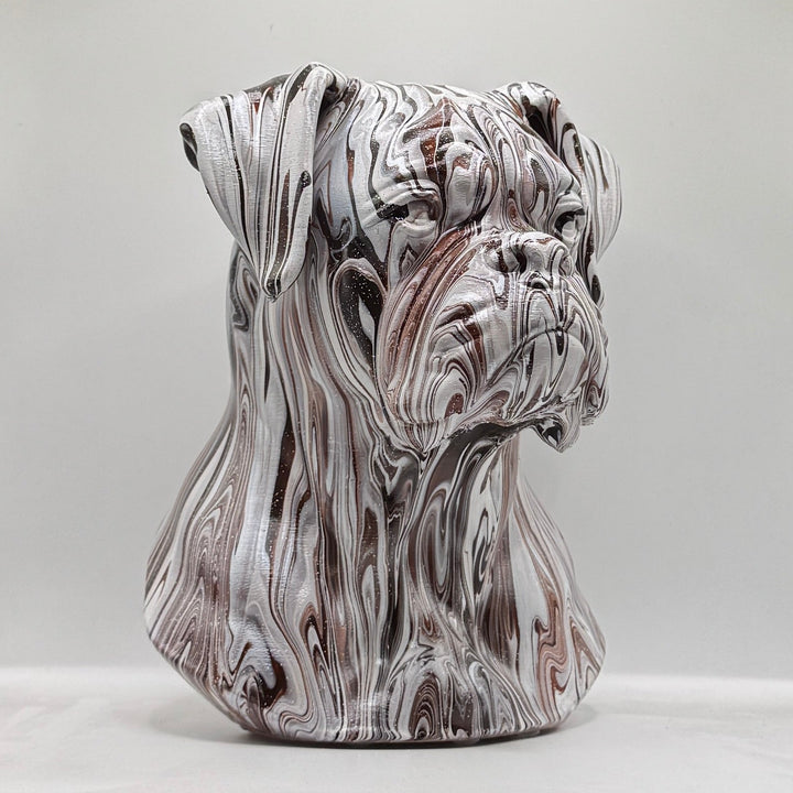 Boxer Head – Hand Painted