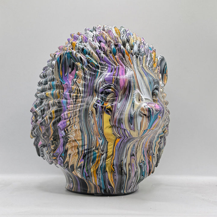 Hedgehog Head – Hand Painted