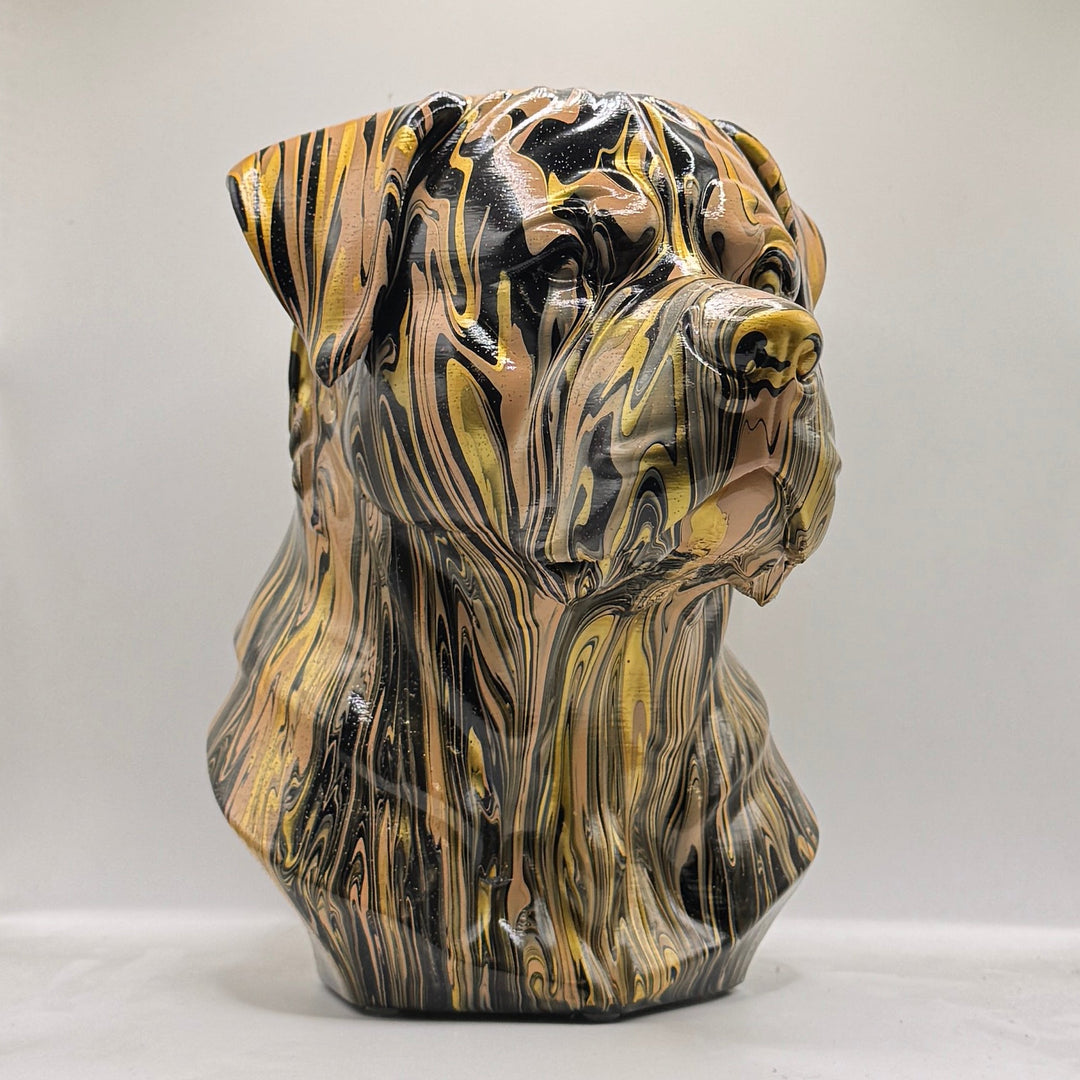 Rottweiler Head – Hand Painted