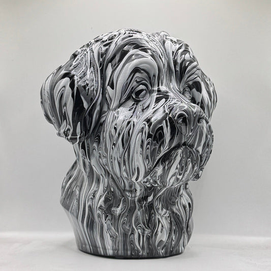 Maltese Head – Hand Painted