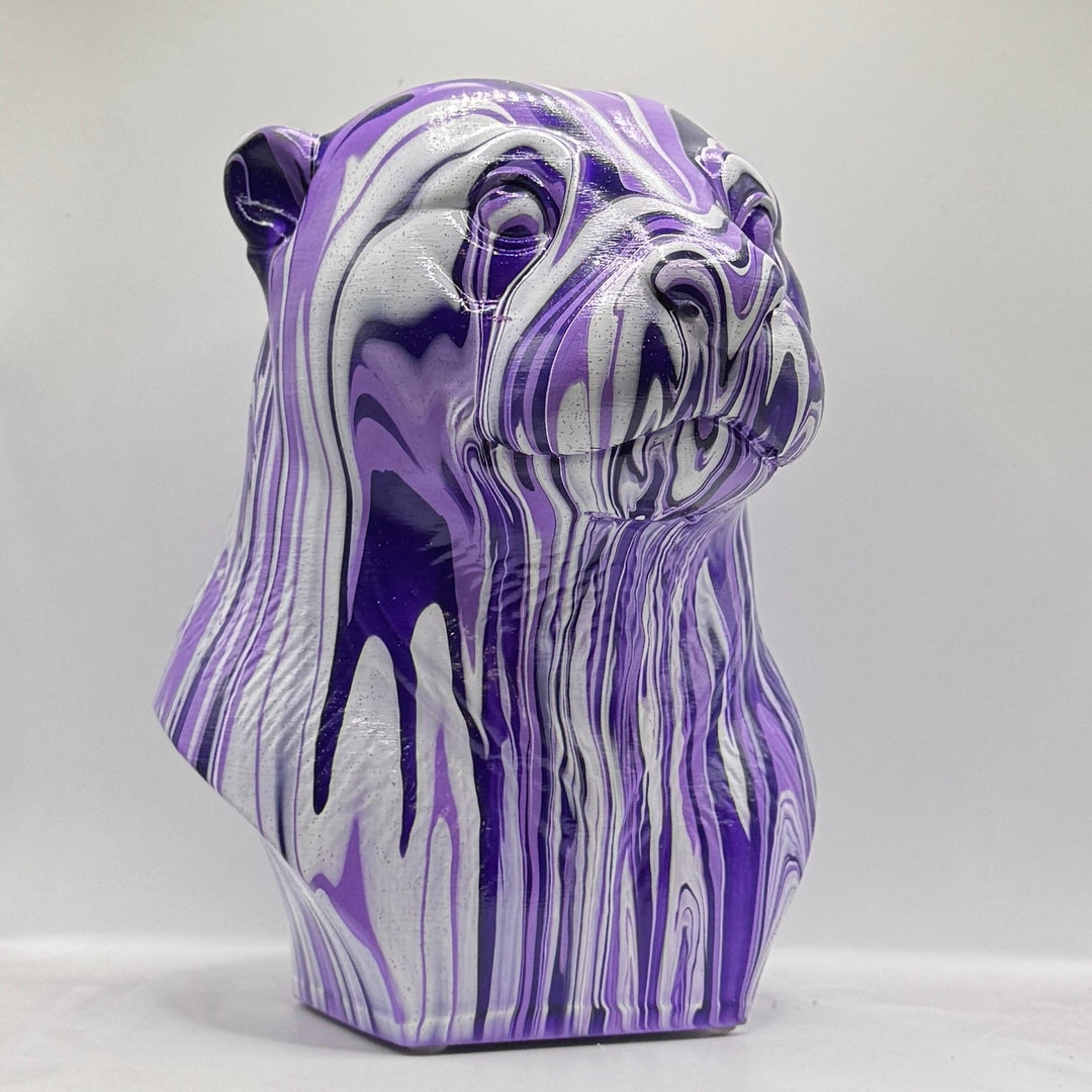 Otter Head – Hand Painted