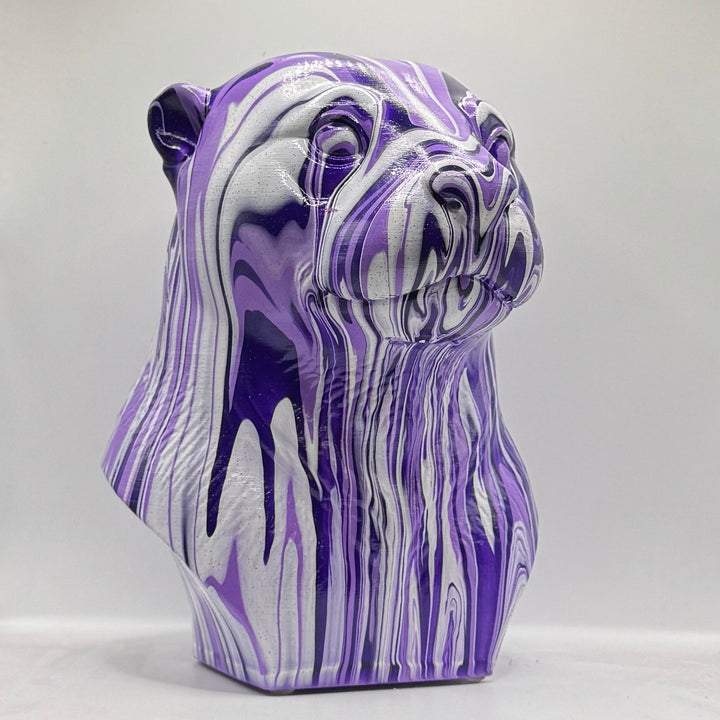 Otter Head – Hand Painted