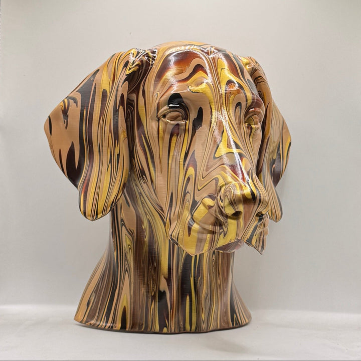 Dobermann Head – Hand Painted