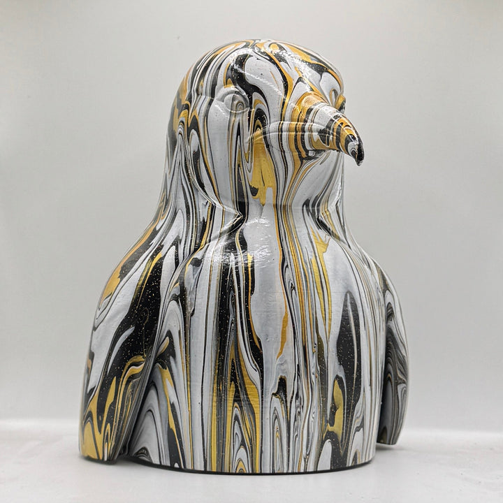 Penguin Head – Hand Painted