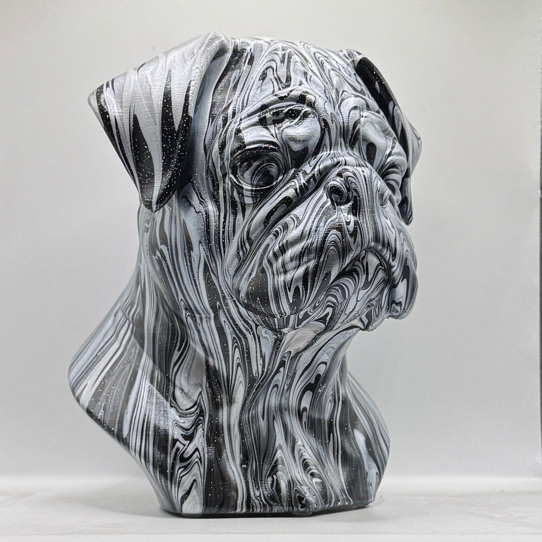 Pug Head – Hand Painted