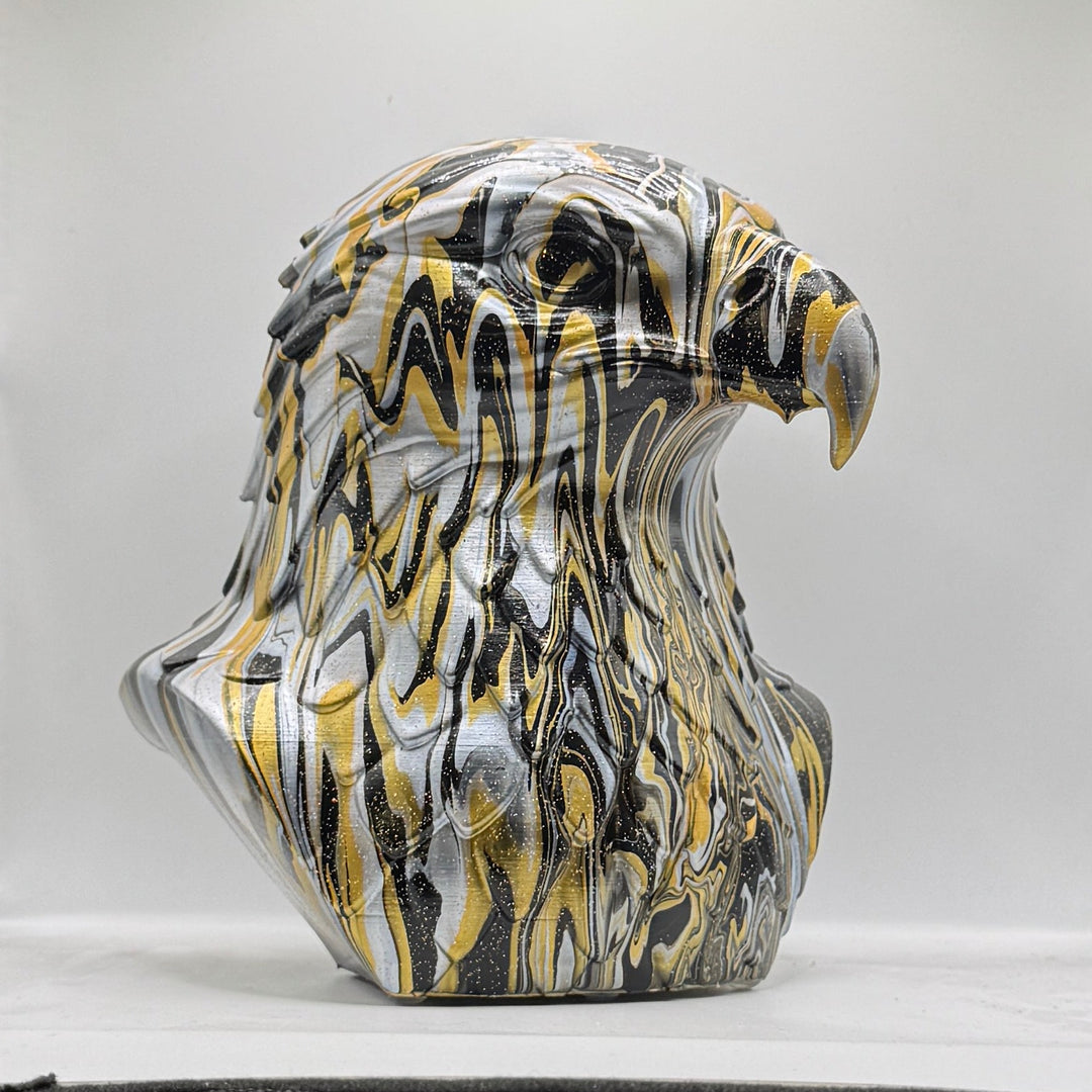 Eagle Head – Hand Painted