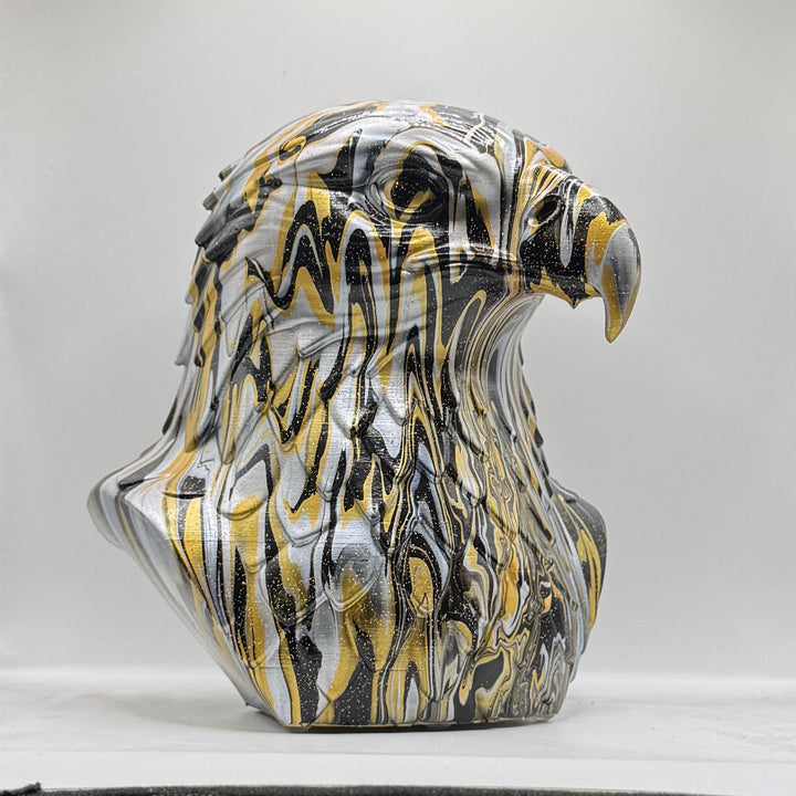 Eagle Head – Hand Painted