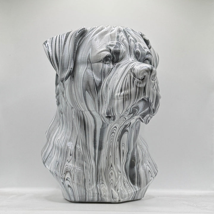 Rottweiler Head – Hand Painted