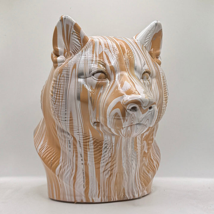 Shiba Inu Head – Hand Painted