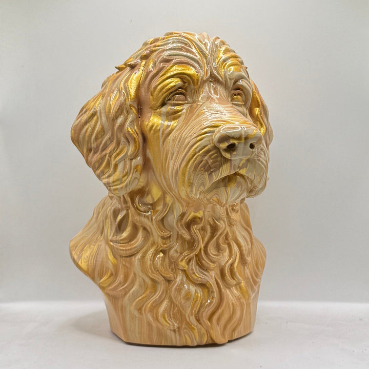 Newfypoo Head – Hand Painted