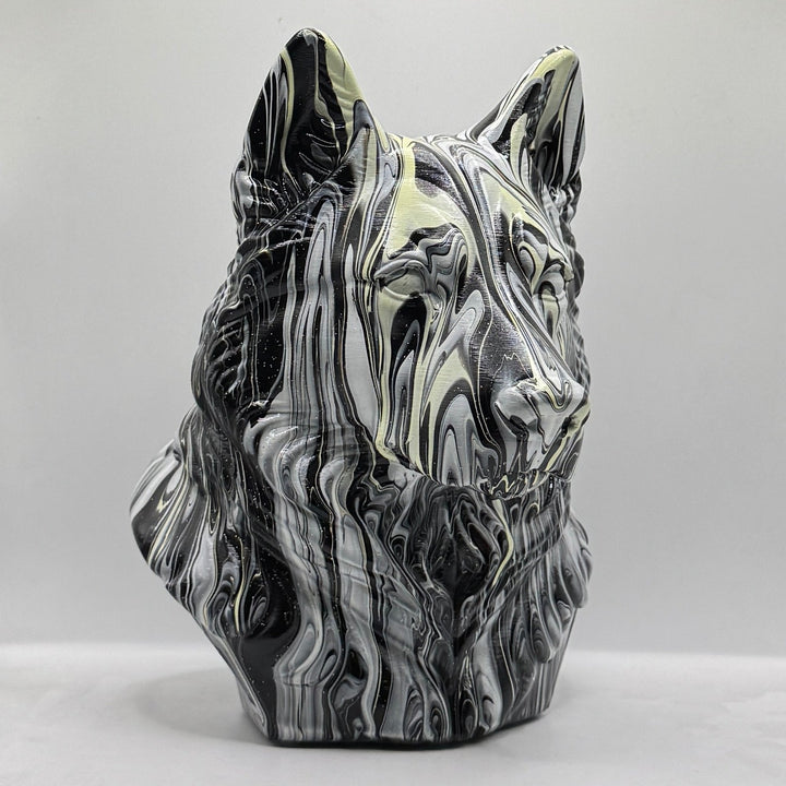 Husky Head – Hand Painted