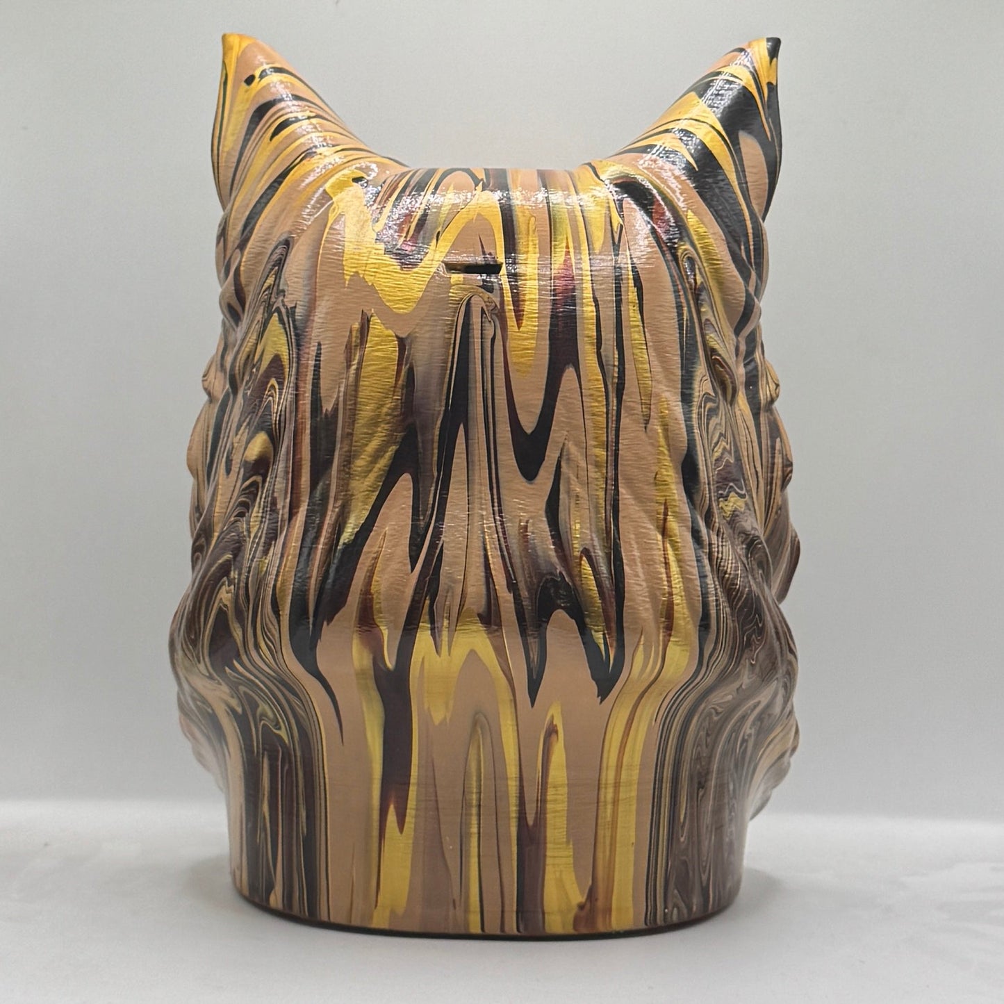 Maine Coon Head – Hand Painted