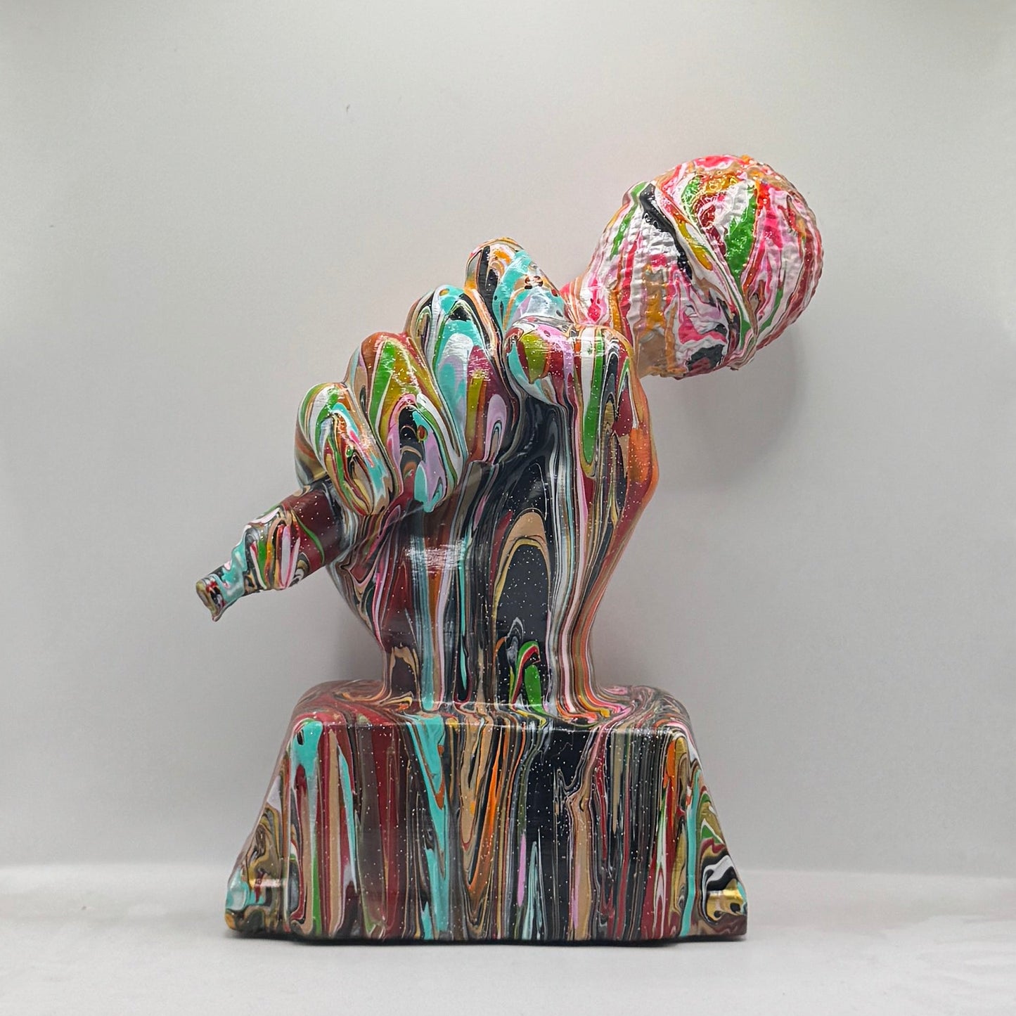 Singer's Hand – Hand Painted
