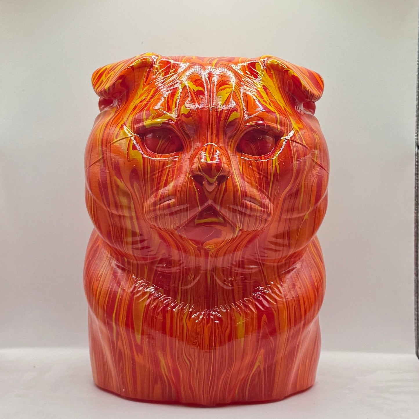 Scottish Fold Head – Hand Painted