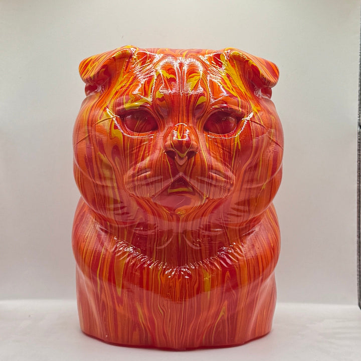Scottish Fold Head – Hand Painted