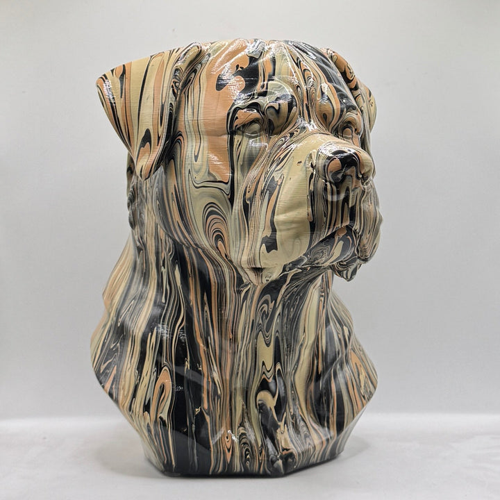 Rottweiler Head – Hand Painted