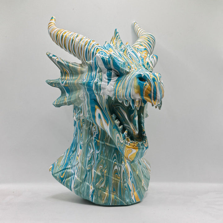 Dragon Head – Hand Painted