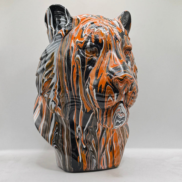 Tiger Head – Hand Painted