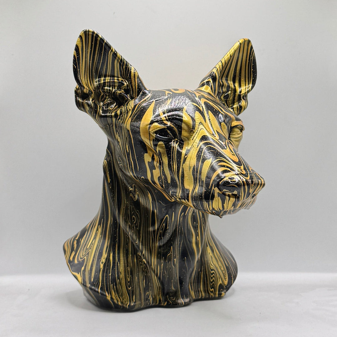Podenco Head – Hand Painted