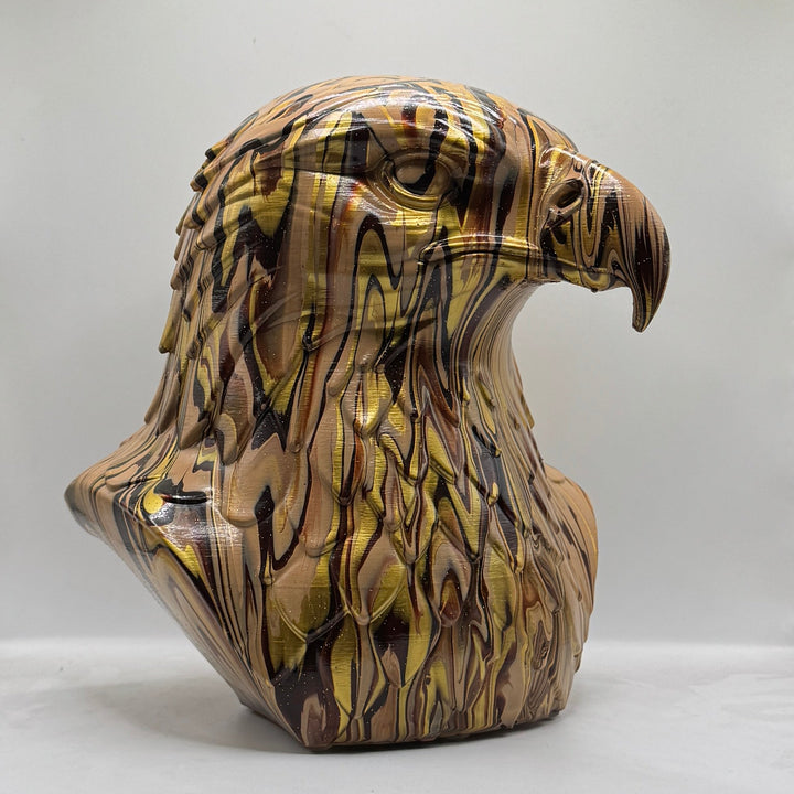 Eagle Head – Hand Painted