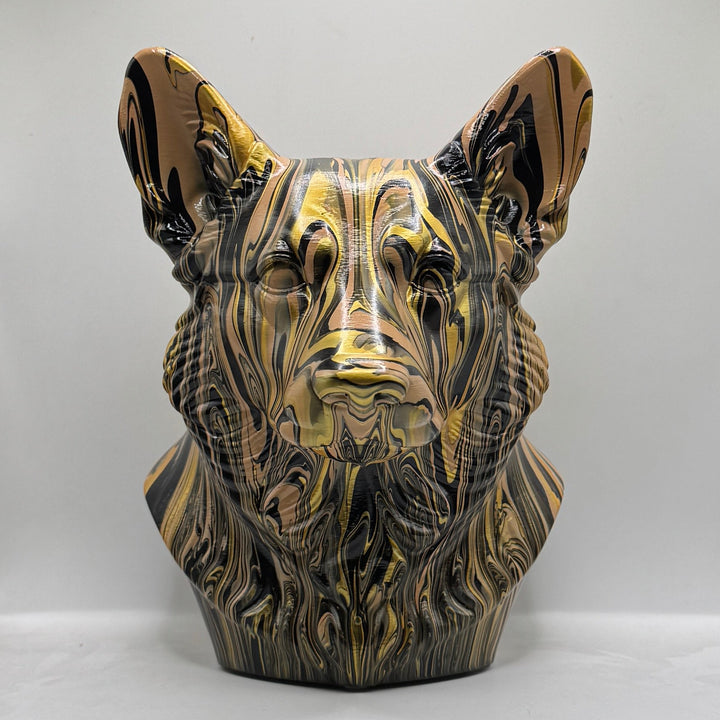 Corgi Head – Hand Painted