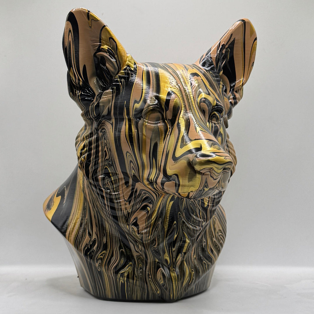 Corgi Head – Hand Painted