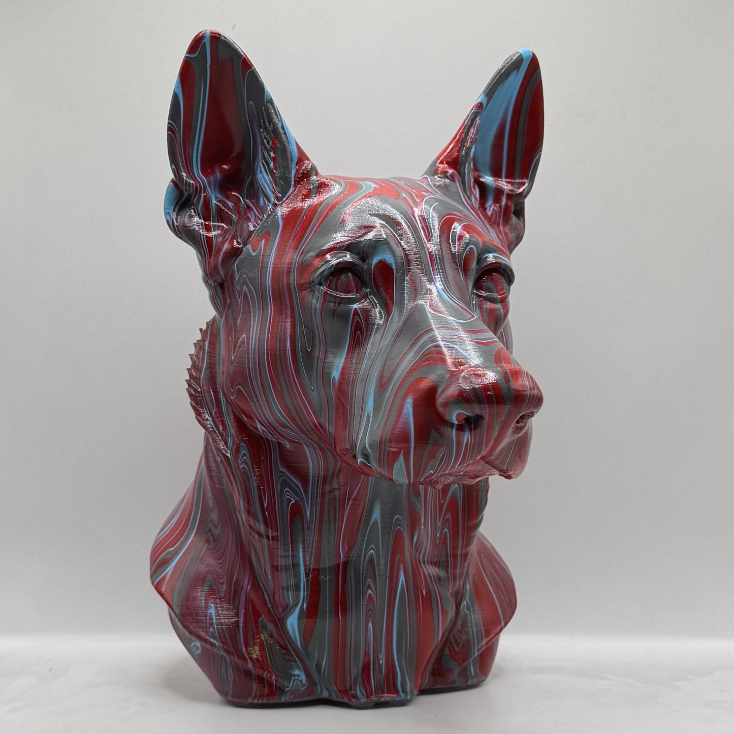 Belgian Malinois Head – Hand Painted