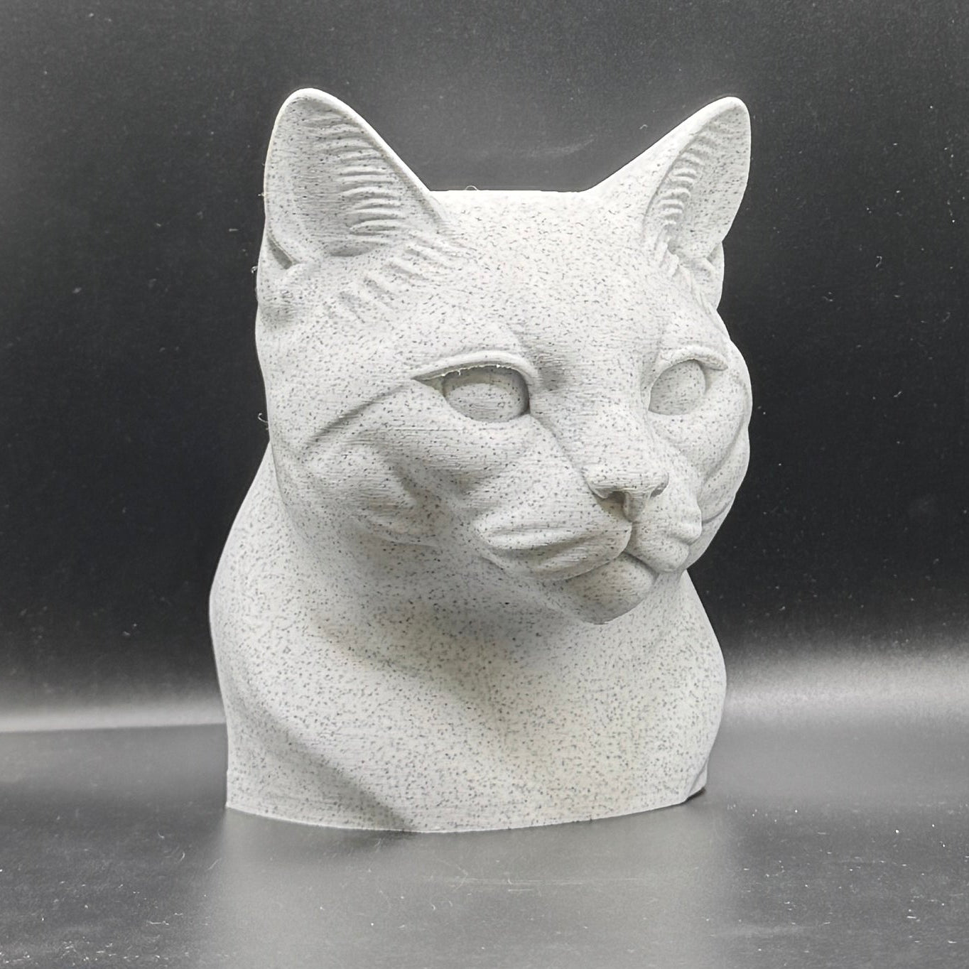 Cat Heads - Stone Style Heads