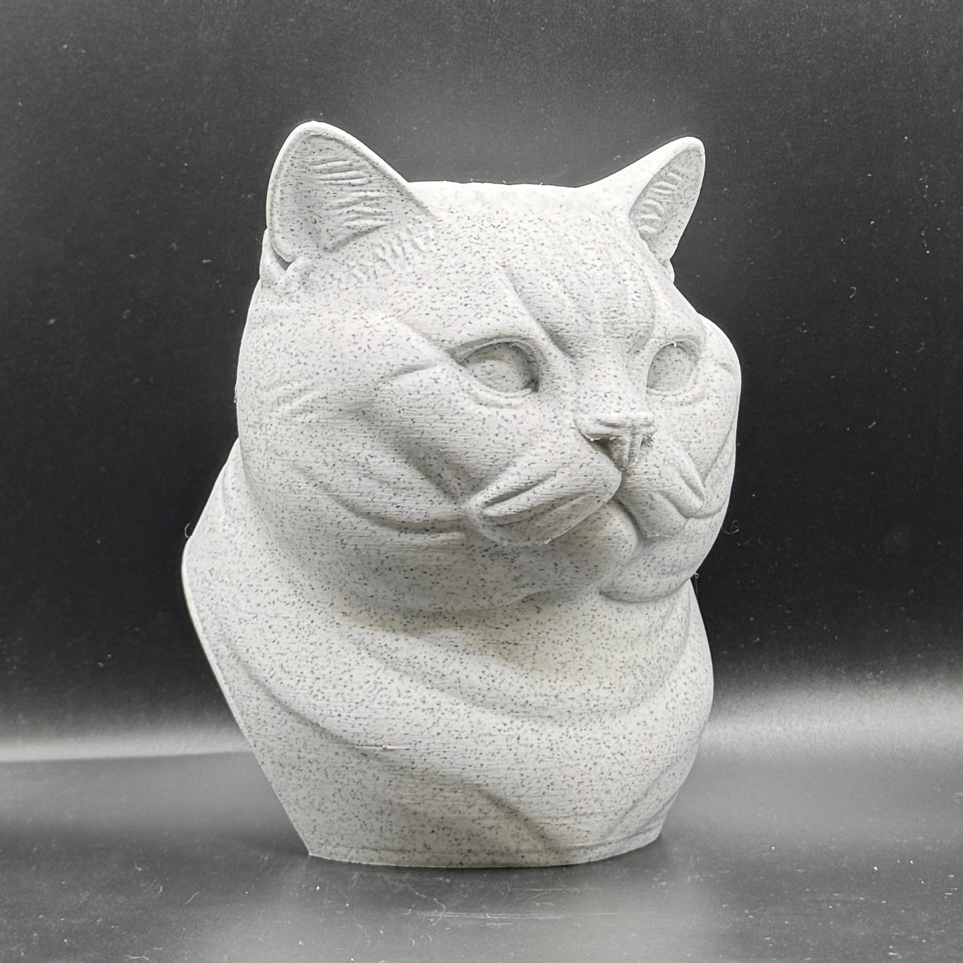 Cat Heads - Stone Style Heads