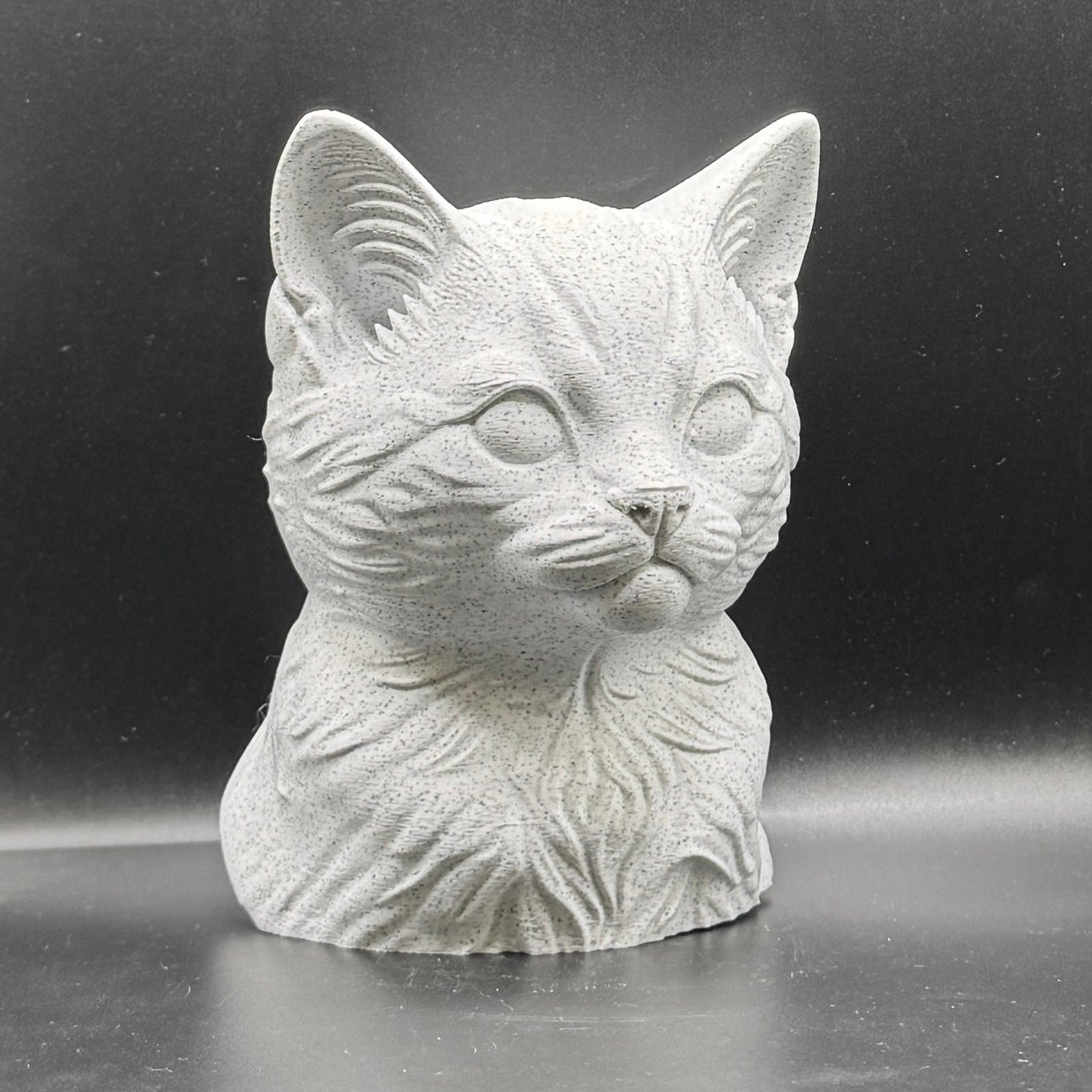 Cat Heads - Stone Style Heads