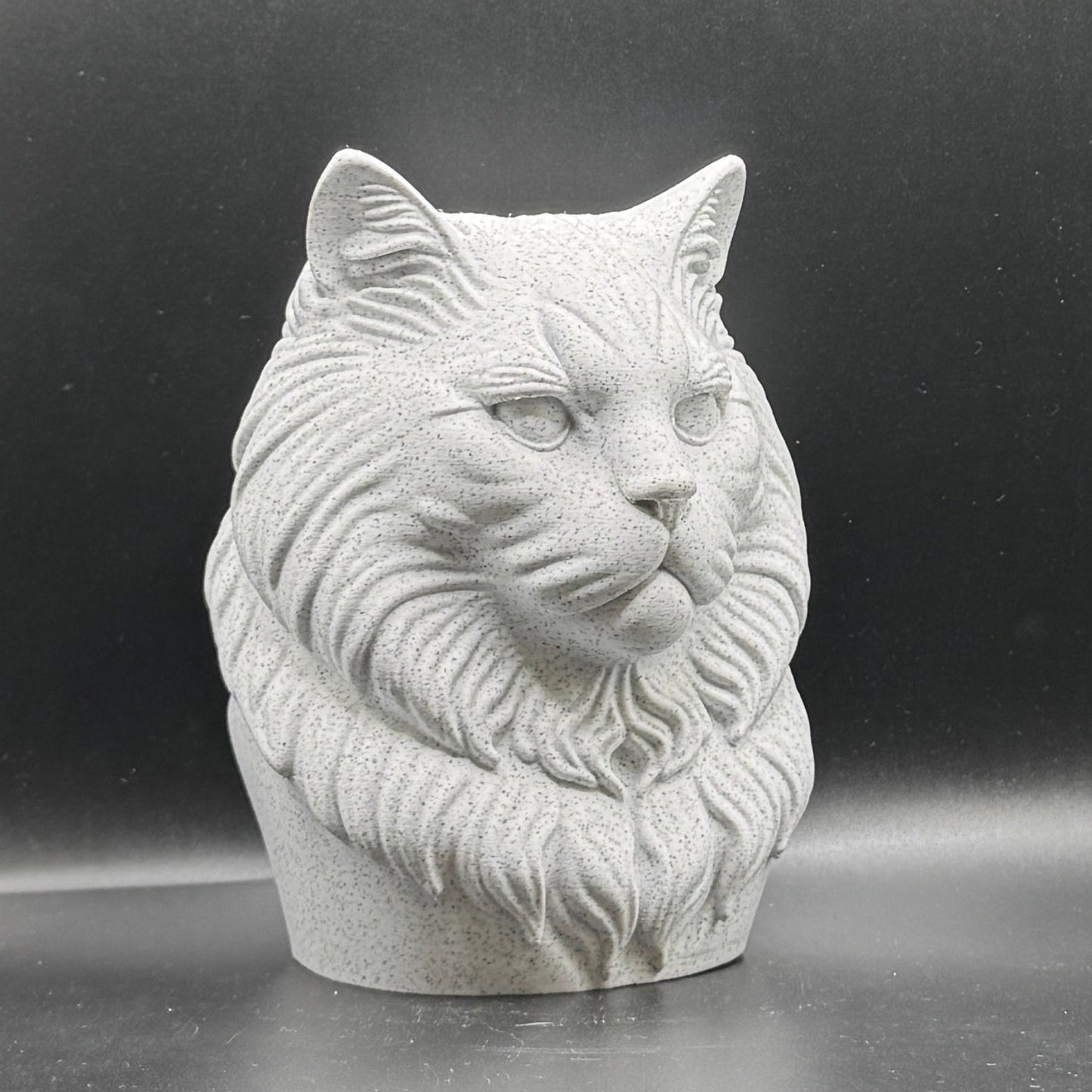 Cat Heads - Stone Style Heads