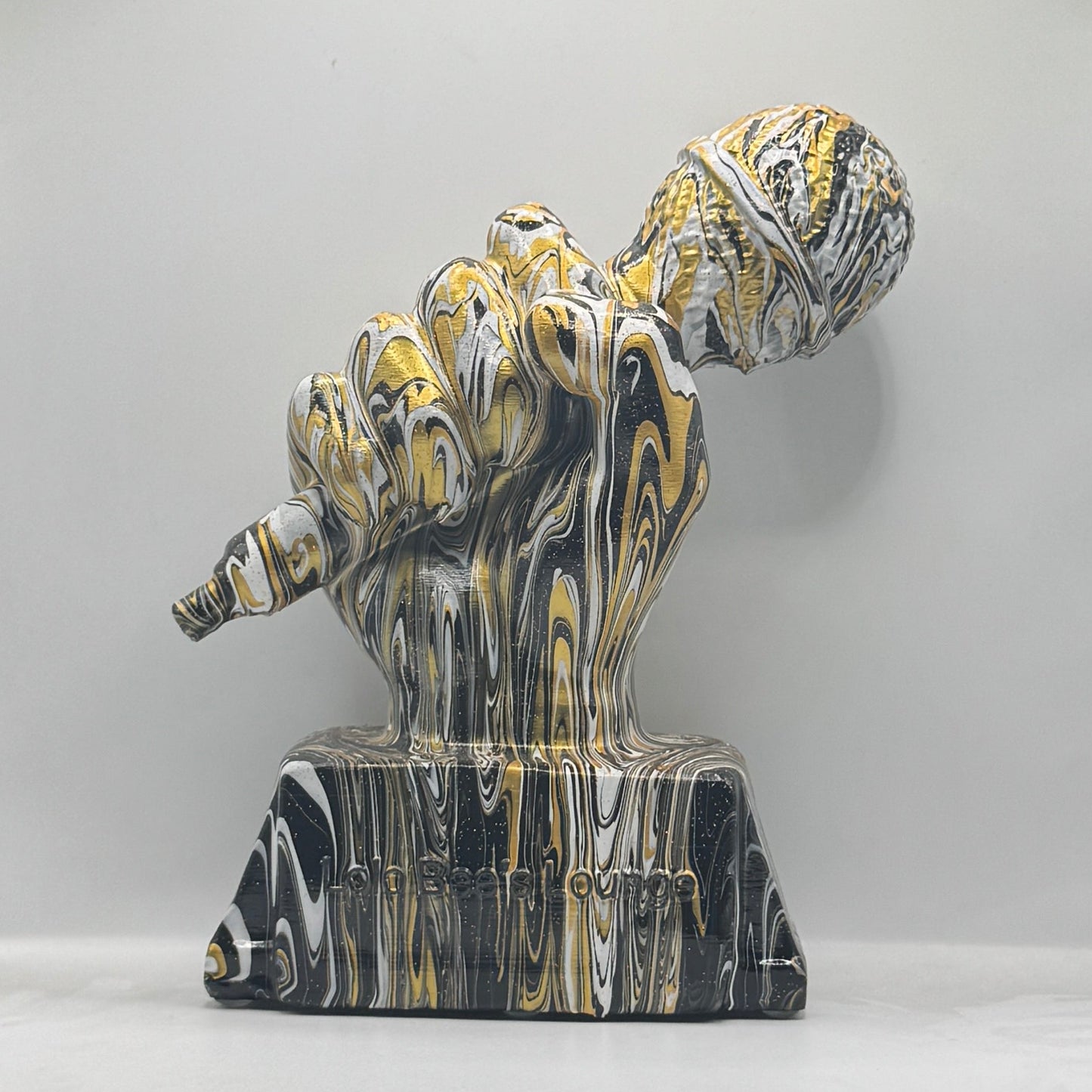 Singer's Hand – Hand Painted