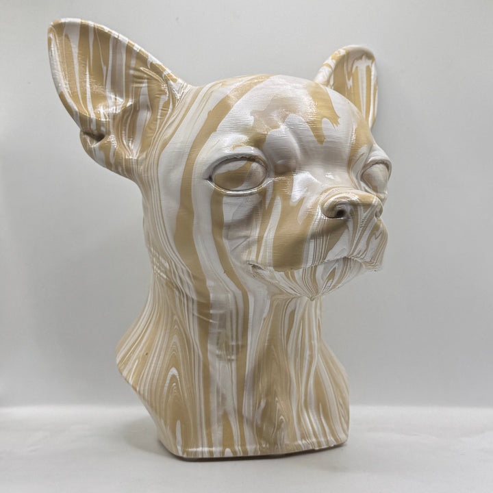 Chihuahua Head – Hand Painted
