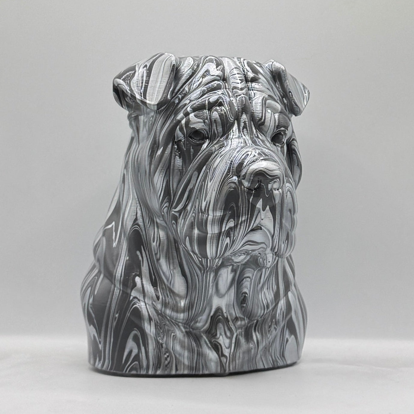 Shar Pei Head – Hand Painted