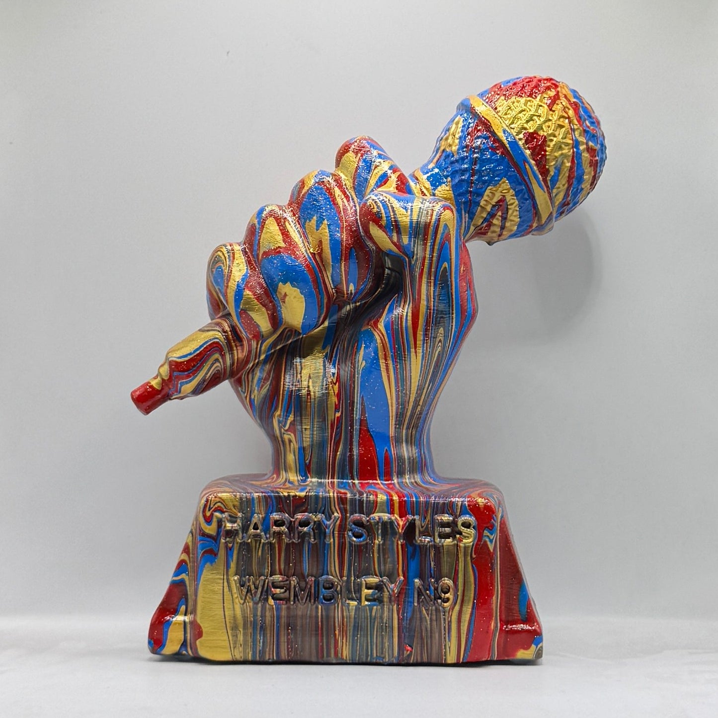 Singer's Hand – Hand Painted