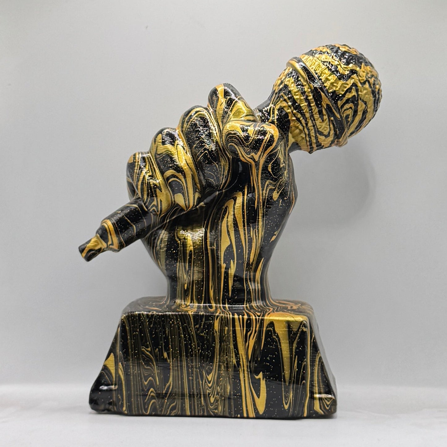 Singer's Hand – Hand Painted