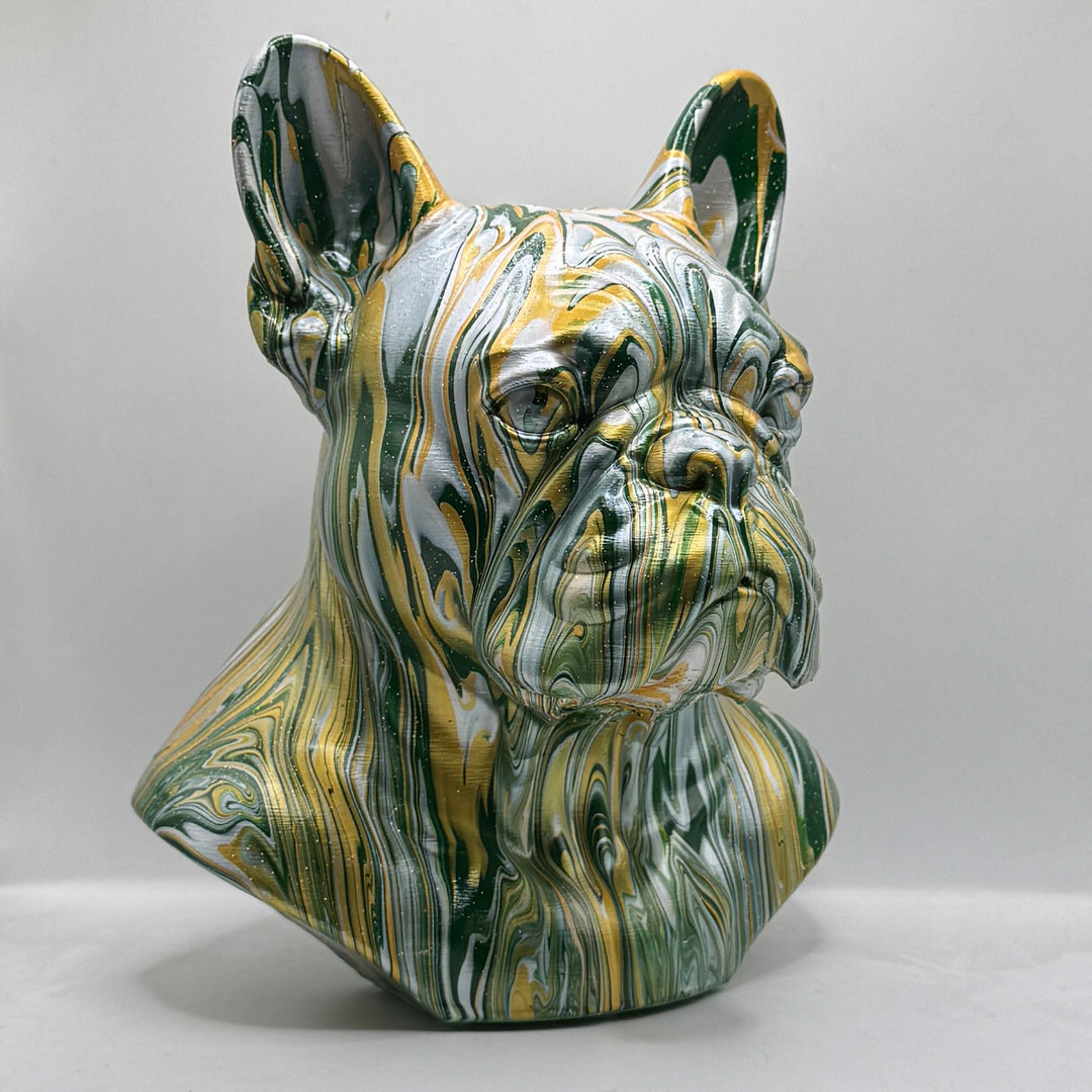 French Bulldog Head – Hand Painted