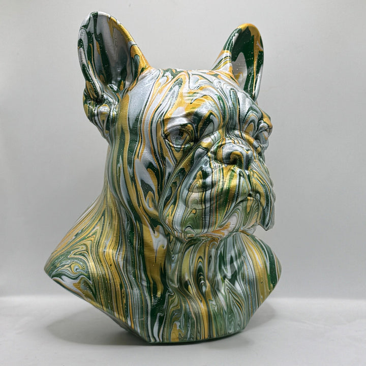 French Bulldog Head – Hand Painted