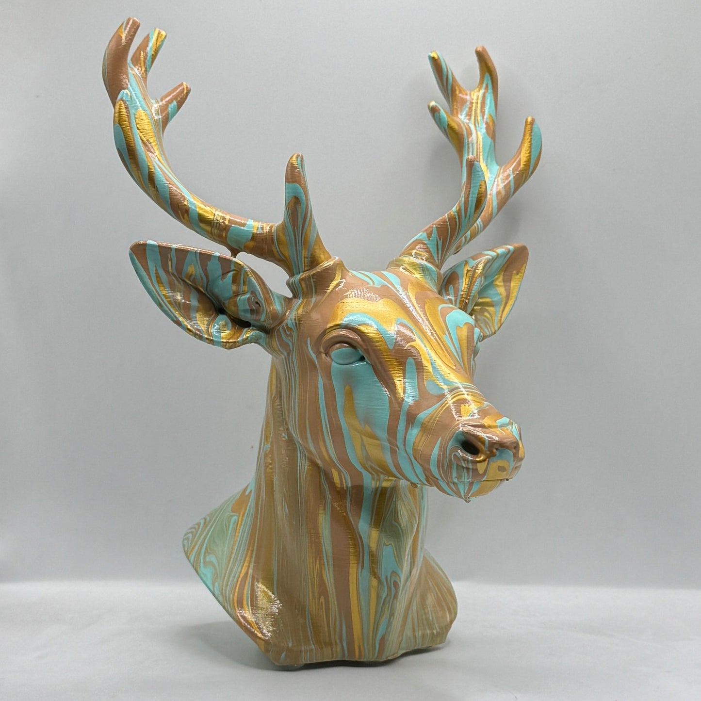Deer / Stag Head – Hand Painted