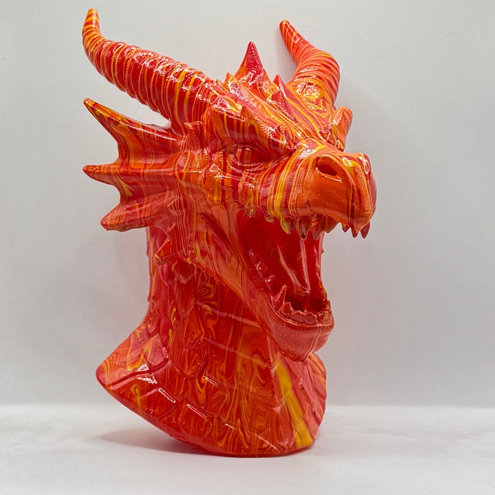 Dragon Head – Hand Painted
