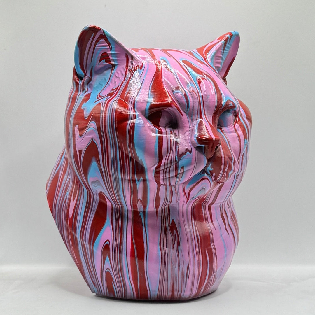 British Shorthair Head – Hand Painted