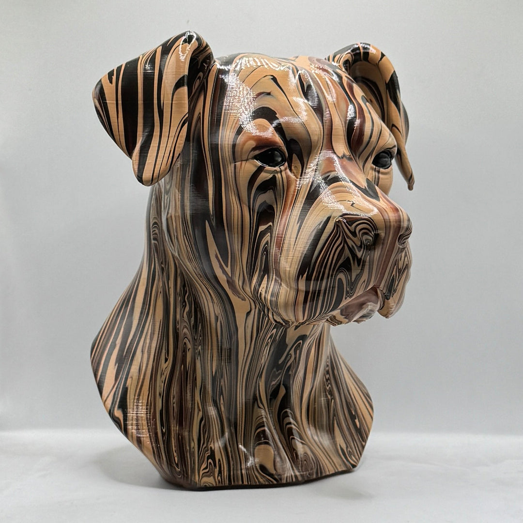 Pitbull Head – Hand Painted