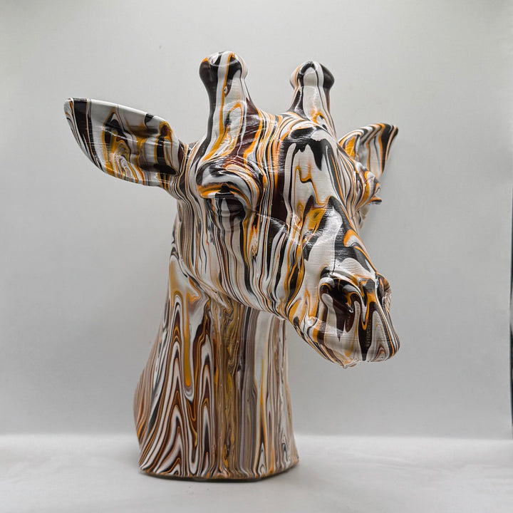 Giraffe Head – Hand Painted