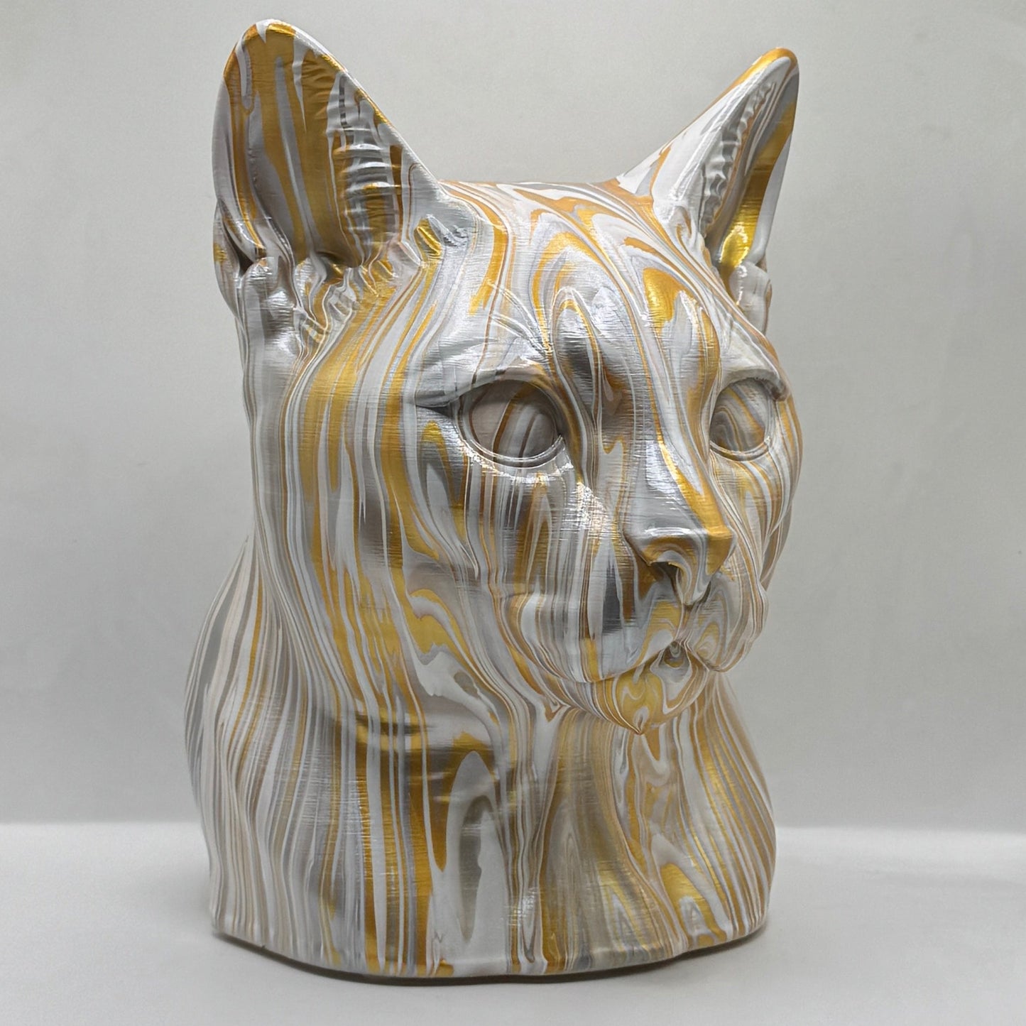European Shorthair Head – Hand Painted