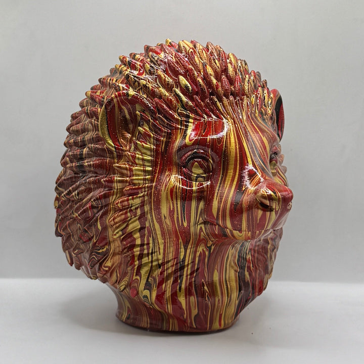 Hedgehog Head – Hand Painted