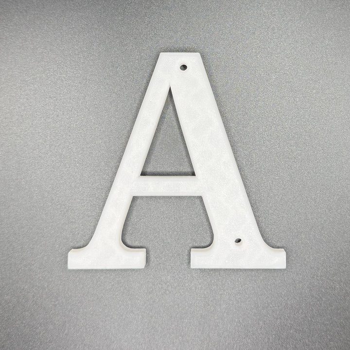 Blank Letters / Numbers - 10 x 10 cm