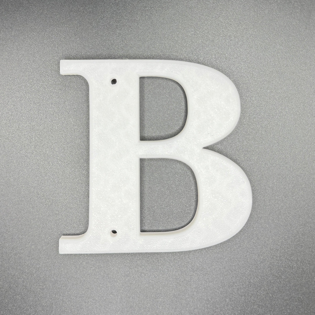 Blank Letters / Numbers - 10 x 10 cm