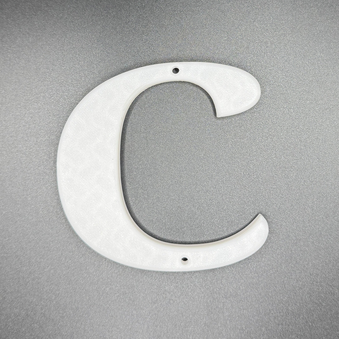 Blank Letters / Numbers - 10 x 10 cm