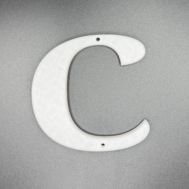 Blank Letters / Numbers - 10 x 10 cm