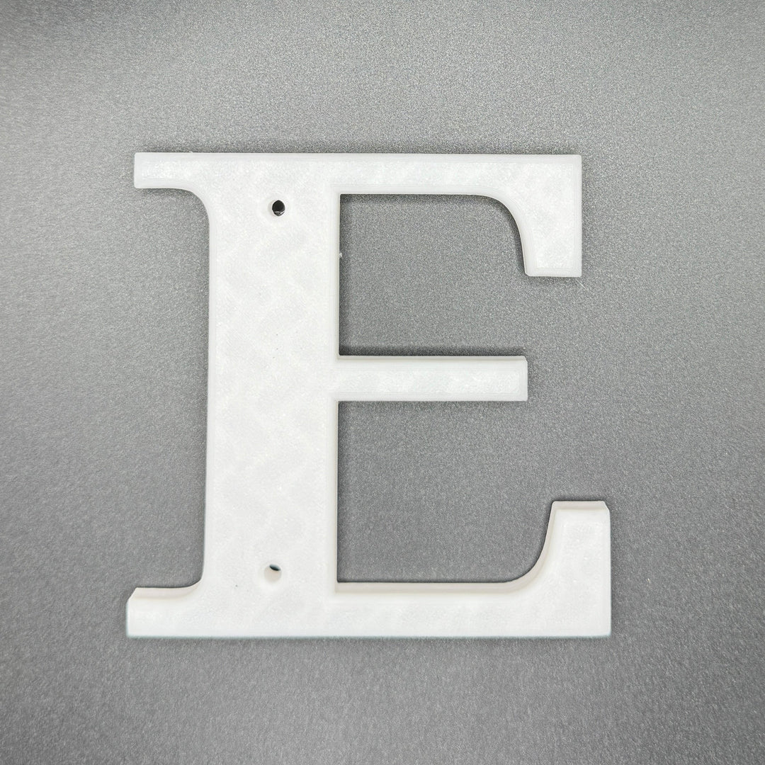 Blank Letters / Numbers - 10 x 10 cm